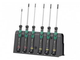 Wera Kraftform 2035/6 Micro Screwdriver Set - 4 Slotted 2 Phillips (PH0 PH1) £26.99